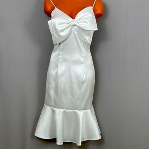 Dress. Never been worn. Beautiful delicate white dress. Summer eves.